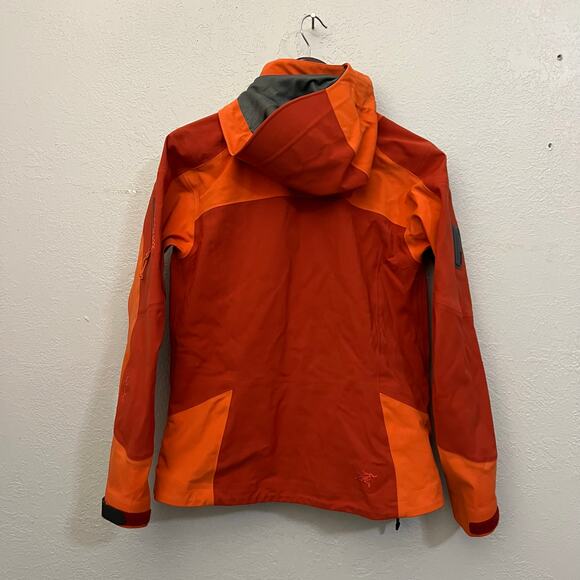 Arc’teryx Women’s M Ski Shell Jacket RECCO Avalanche Orange Hooded Snow - Picture 3 of 16